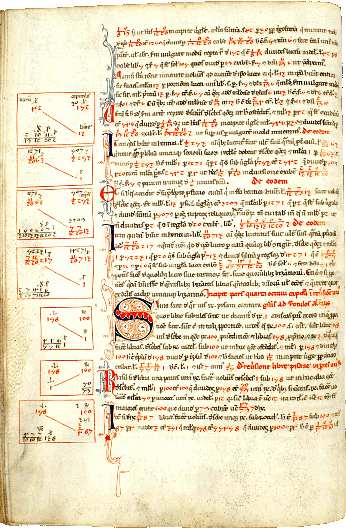 pagina del Liber abaci<br>Conv. Sopp. C.I. 2616, BNCF,  folio 47 verso